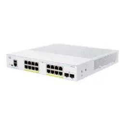 Cisco Business 250 Series CBS250-16P-2G - Commutateur - C3 - intelligent - 16 x 10 - 100 - 1000 (P... (CBS250-16P-2G-EU)_1